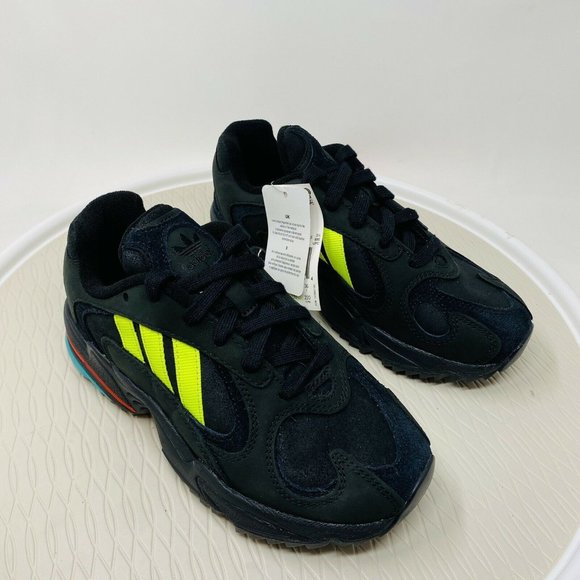 Adidas Originals Yung-1 Trail Sneakers Black Yellow EE5321 Men's Size 4 … - Picture 10 of 11